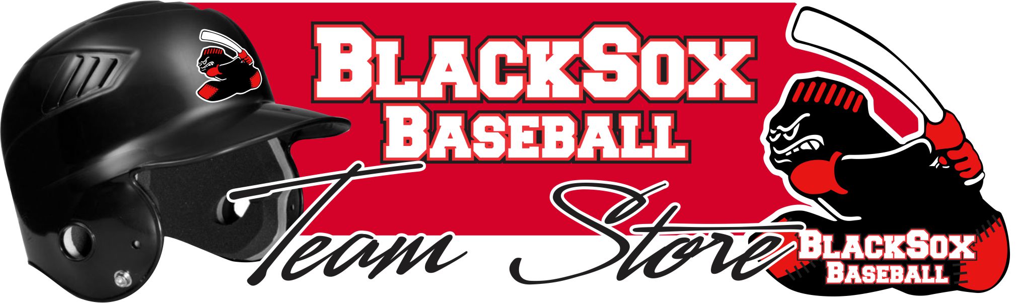 Murfreesboro BlackSox Baseball Team Store Banner